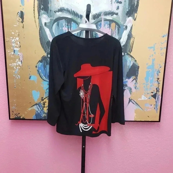 TanJay Classy Lady Blouse - Picture 3 of 3